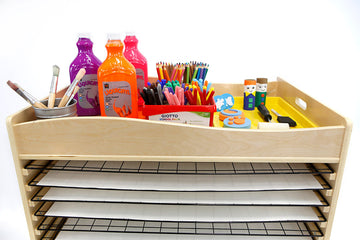 Billy Kidz Art Drying Rack - with Metal Wire Shelves - Your Capability Store