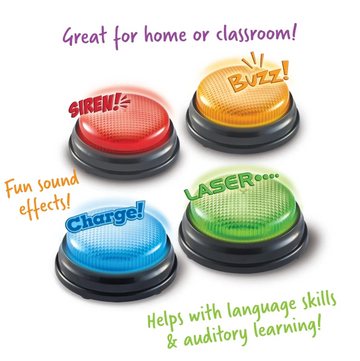 Lights and Sounds Buzzers (Set of 4) - Your Capability Store