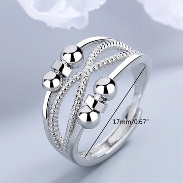 Womans Woven Rotation Ring - Adjustable - Your Capability Store