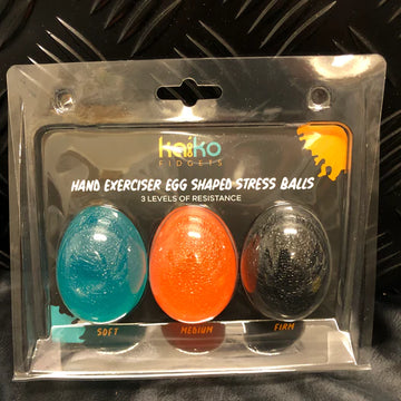 Set of 3 Hand Exerciser Stress Eggs - Your Capability Store