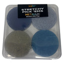 Metallic Stretchy Pick ’Ems - Set of 4-3
