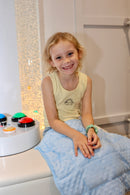 Weighted Lap Blanket Blue 2.5kg - Your Capability Store