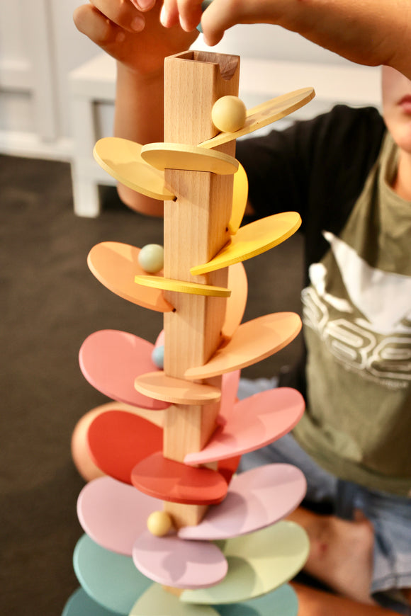 Calm & Breezy Marble Run Sound Tree Pastel