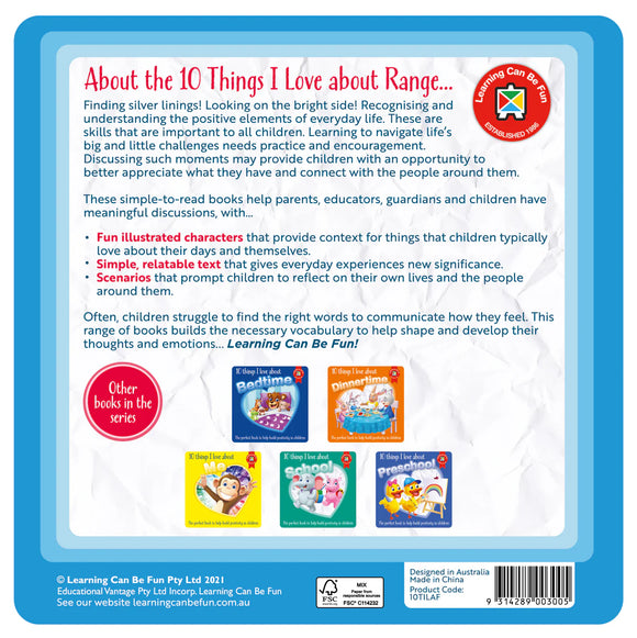 10 Things I Love About Family - Your Capability Store