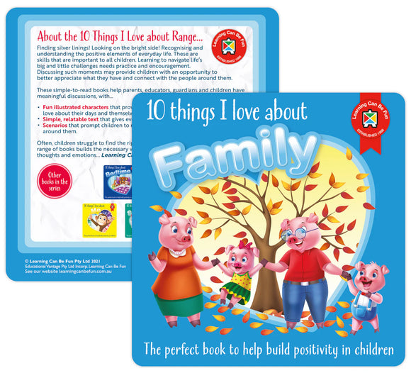 10 Things I Love About Family - Your Capability Store