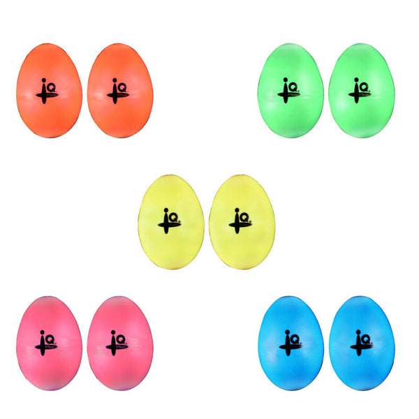 IQ Plus Plastic Egg Shakers - Assorted Pair