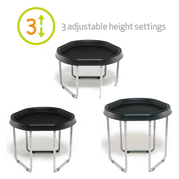 Billy Kidz Hex Tuff Tray & Stand LARGE - Jungle Green - Your Capability Store