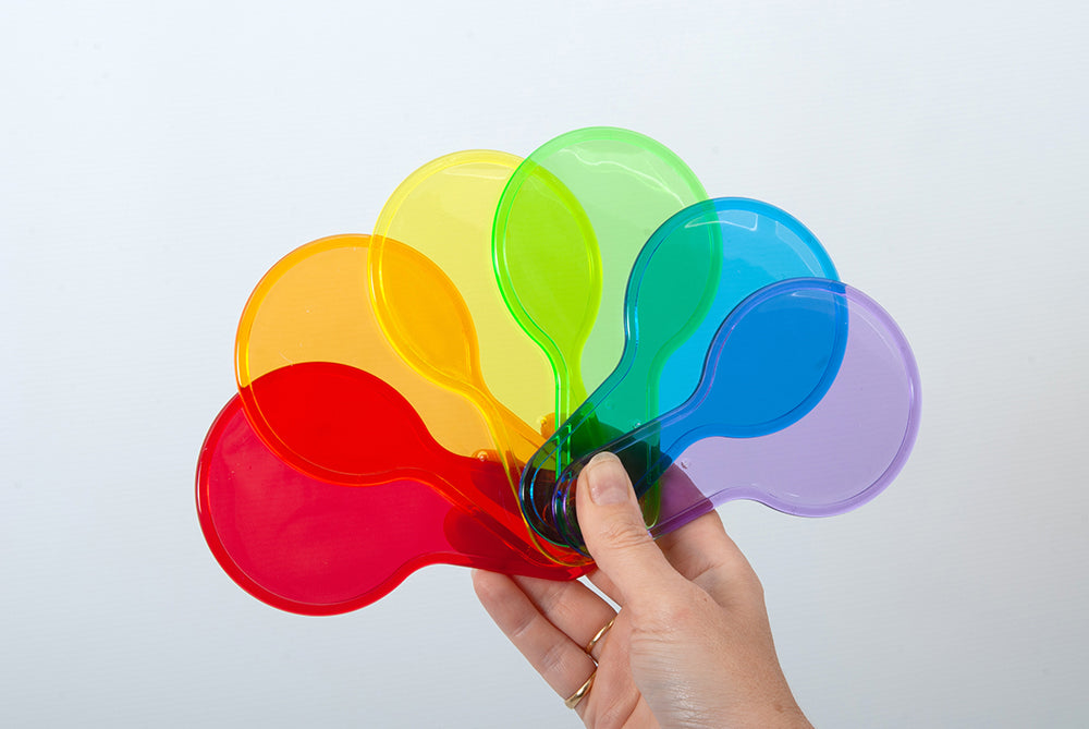 Translucent Colour Paddle Set - 6pk - Your Capability Store