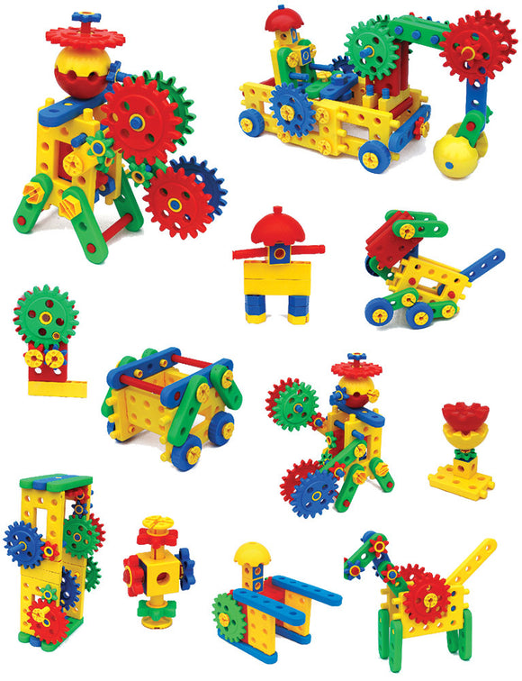 Billy Kidz Construction Set - Building & Cogs 88pcs - Your Capability Store