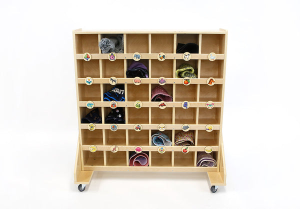 Billy Kidz Mobile Hat Storage Unit - Fits 36 Hats