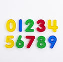 Acrylic Rainbow Numbers - Set of 10