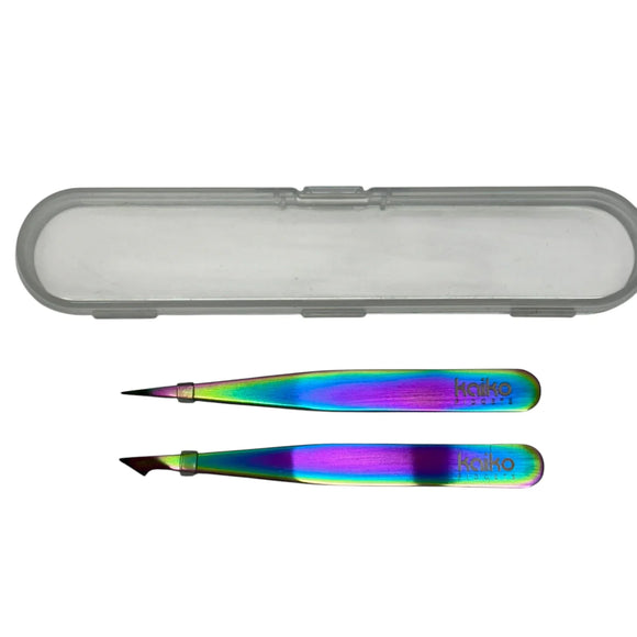 2 Pair of Oil Slick Kaiko Tweezers - Accessory for Pick 'Em Range - Your Capability Store
