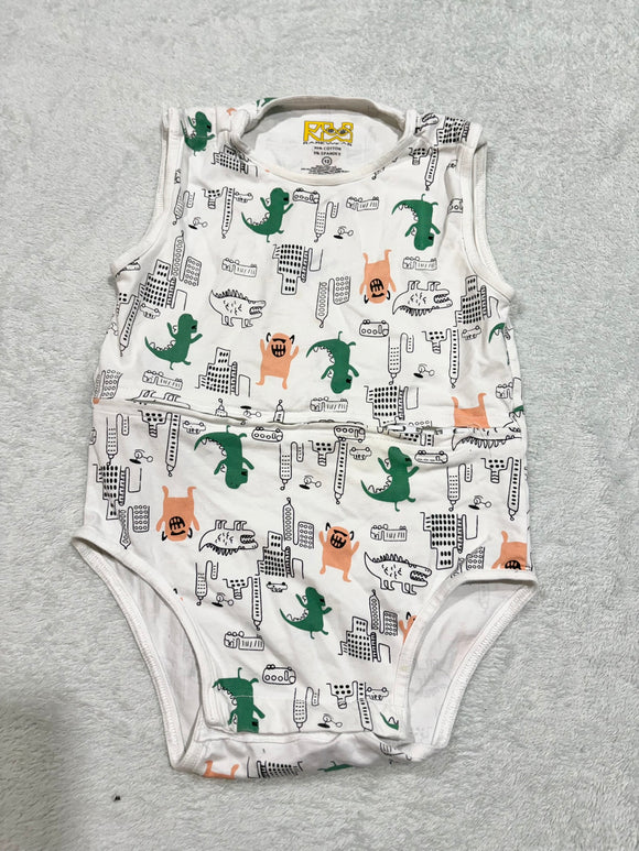 RareWear Onesie – Liam (Dinosaur) - Size 12