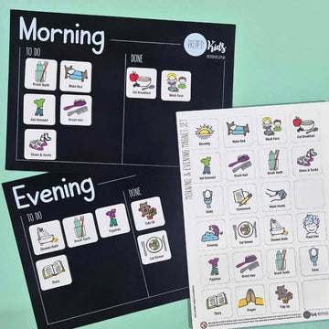 Morning & Evening Routine Set (A4) - Your Capability Store