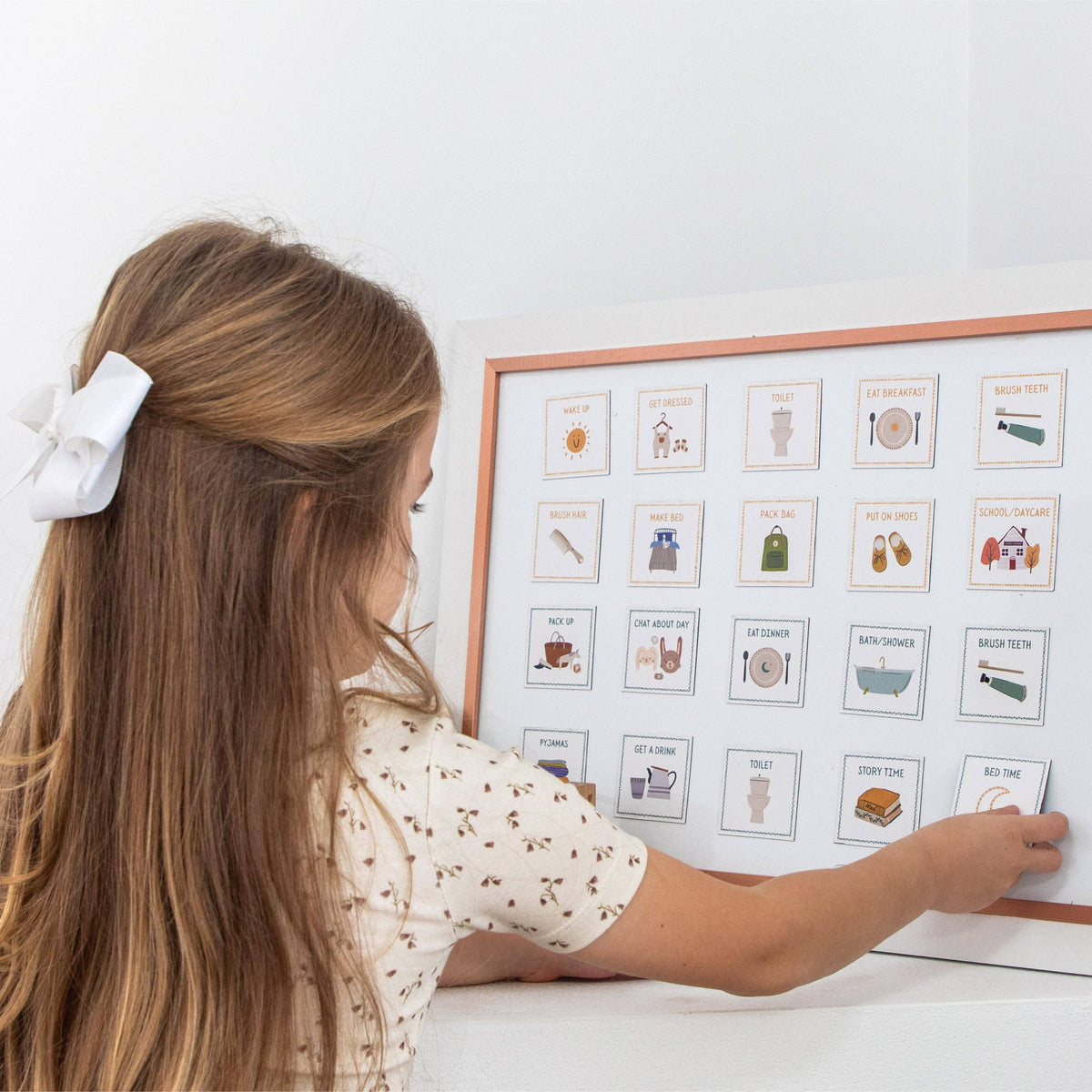 Magic Routine Kid Magnetic Routine Cards – Visual Schedule for Kids | Your Capability Store