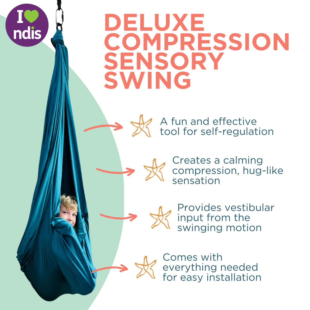 Deluxe Compression Sensory Swing - 0