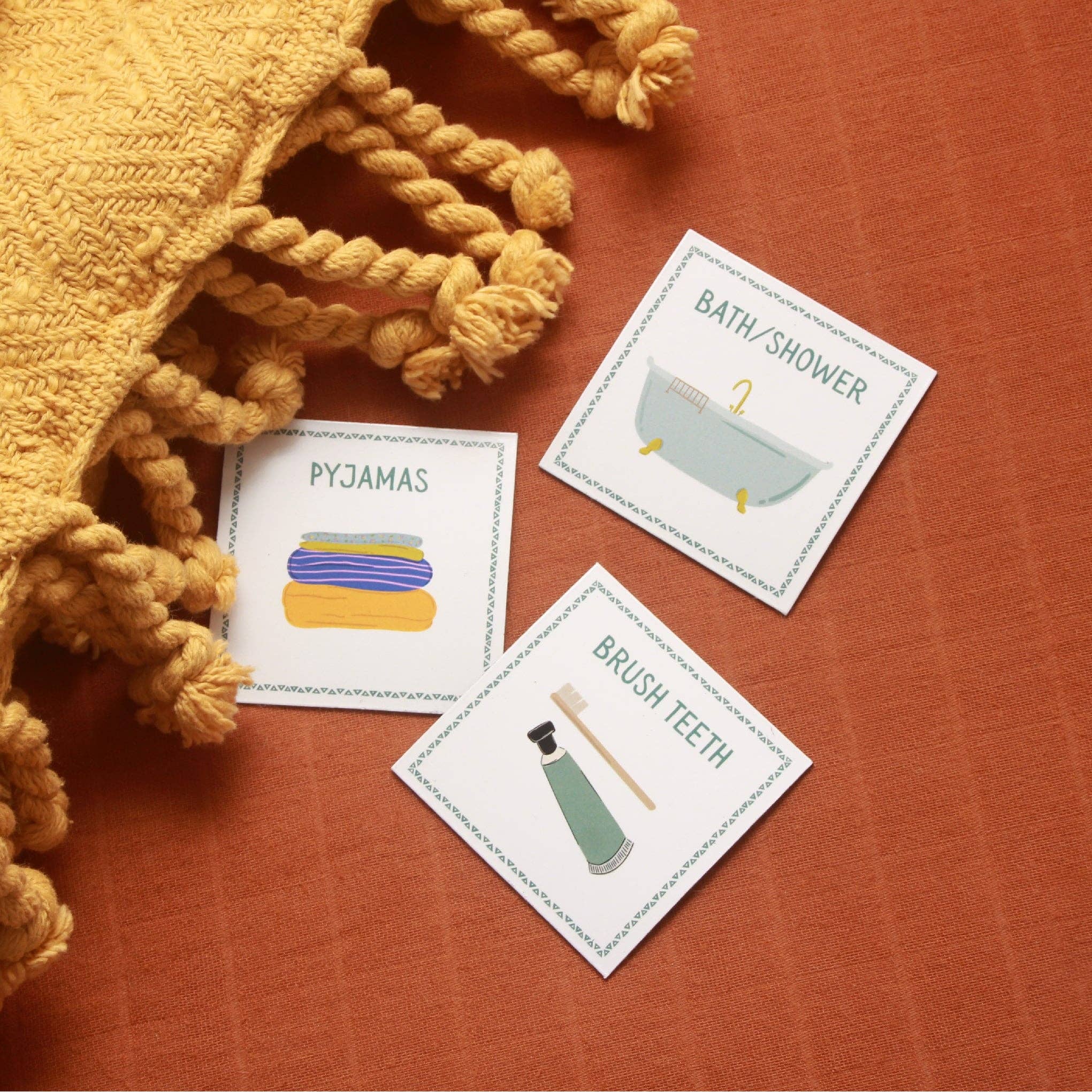 Magnetic Routine Cards – Visual Schedule for Kids - Your Capability Store