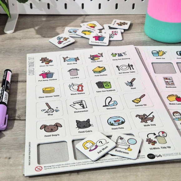 Chore Chart Set (A4) - Your Capability Store