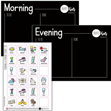 Morning & Evening Routine Set (A4) - Your Capability Store