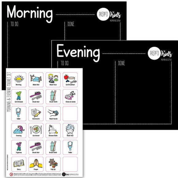 Morning & Evening Routine Set (A4) - Your Capability Store