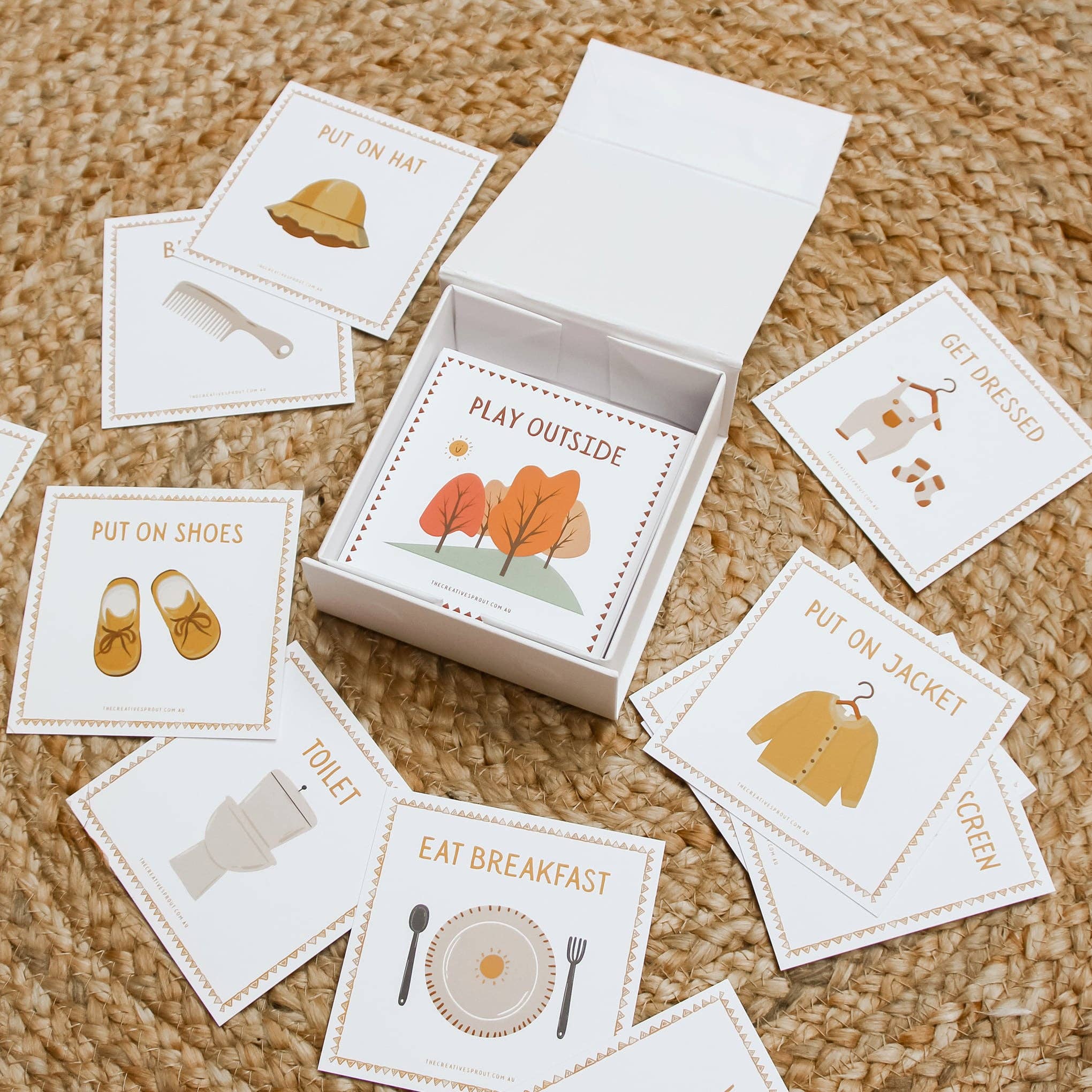 72 Daily Routine Cards - Visual Aids for Home, School & More - Your Capability Store