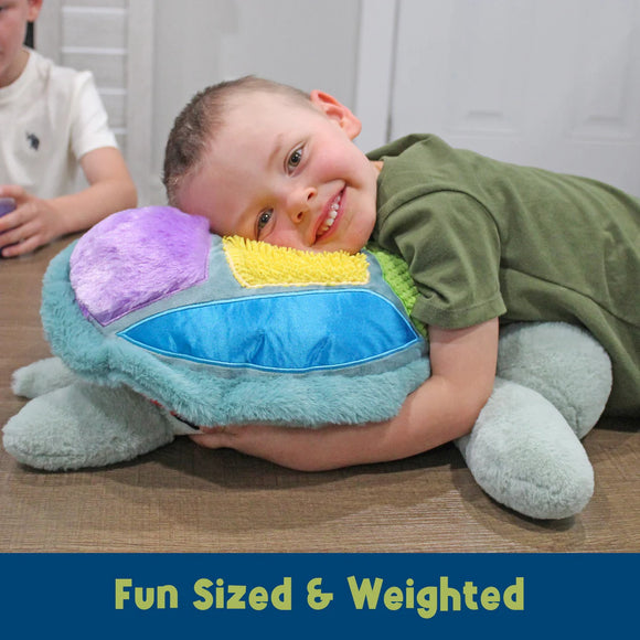 Sunny the Weighted Sensory Turtle - (1.3kg) - Your Capability Store