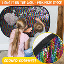 Giant Rainbow Sequins with Stencils - Your Capability Store
