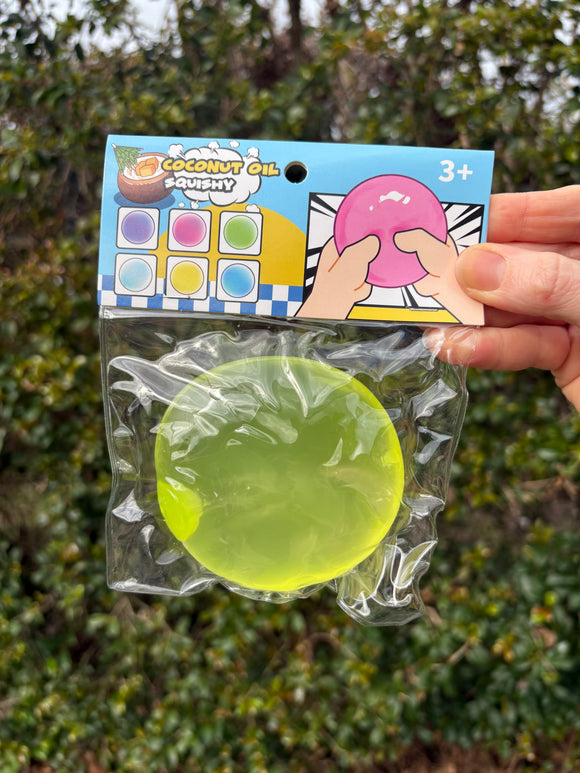 Squishy Coconut Oil Ball