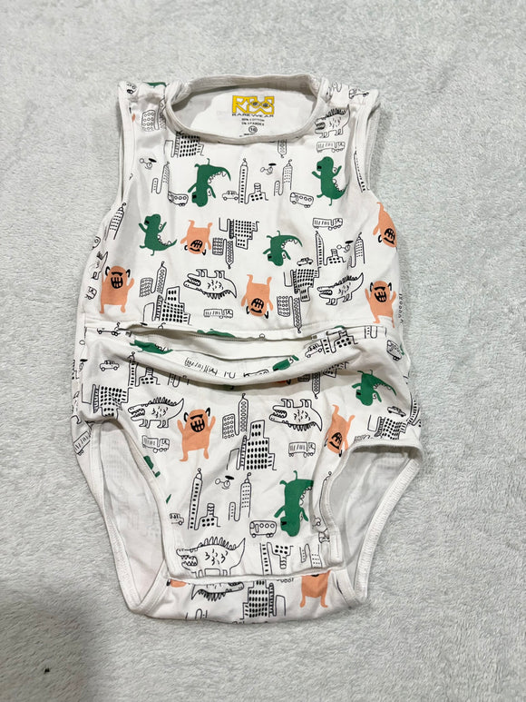 RareWear Onesie – Liam (Dinosaur) - Size 10