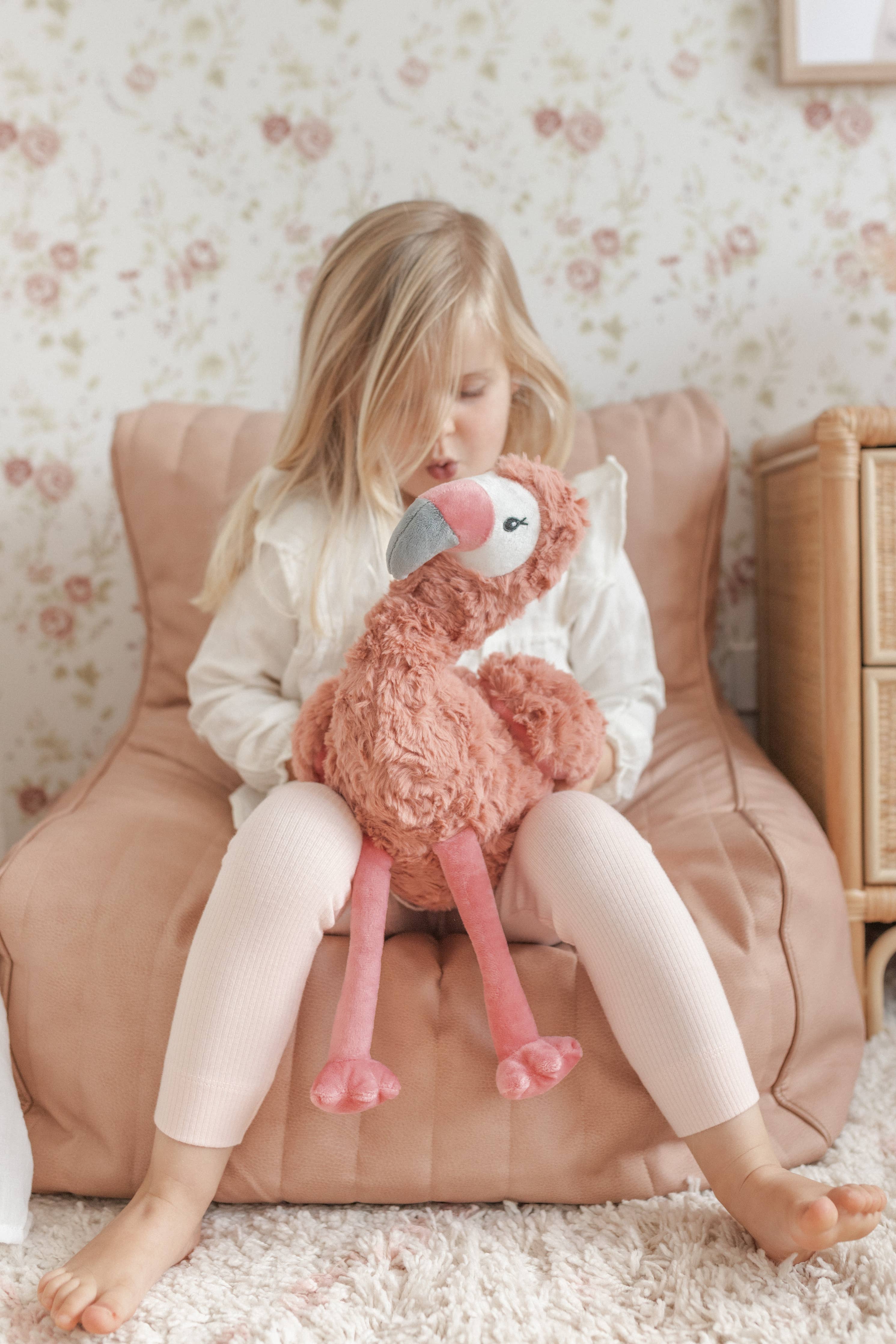 Francesca The Flamingo Weighted Toy - 0