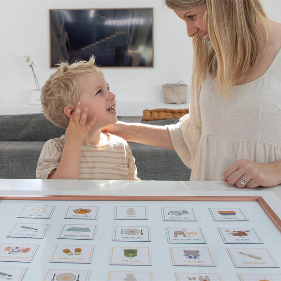 Magnetic Routine Cards – Visual Schedule for Kids - Your Capability Store