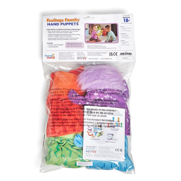 Feelings Family Hand Puppets - Your Capability Store