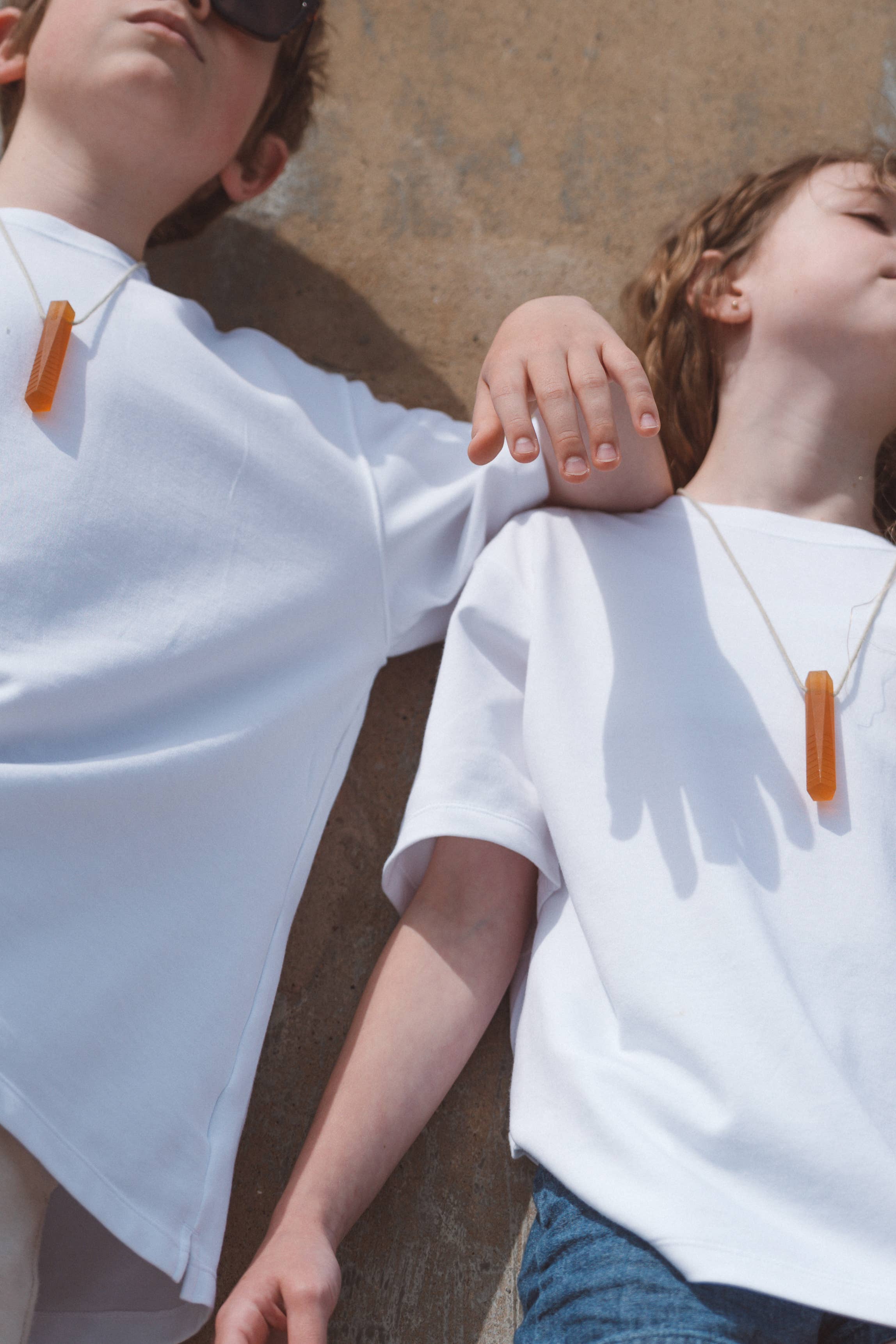 The Santo: Natural Rubber Sensory Chew Necklace Two Pack - Your Capability Store