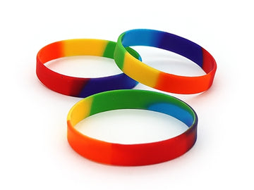 Rainbow Silicone Bangle - Your Capability Store