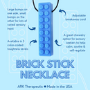 ARK's Brick Stick® Textured Chew Necklace - Your Capability Store