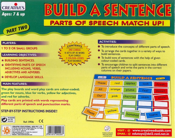 Build a Sentence Part 2 - Your Capability Store