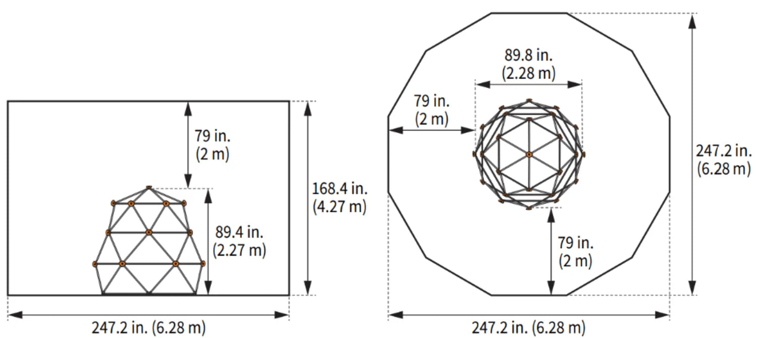 gobaplay Large Geometric Climbing Dome - Your Capability Store