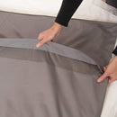 Conni Waterproof Quilt Cover - Charcoal - Your Capability Store