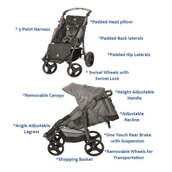 Special Tomato EIO Push Chair - Your Capability Store