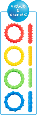 Textured Fidget Bracelets Set - Your Capability Store