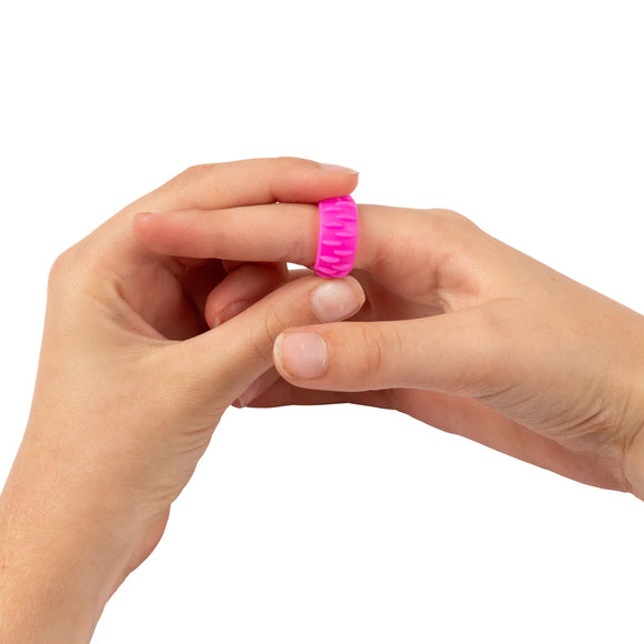 Textured Fidget Rings 12pc Set - Your Capability Store