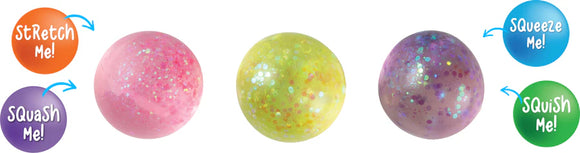 Galaxy Glitter Balls