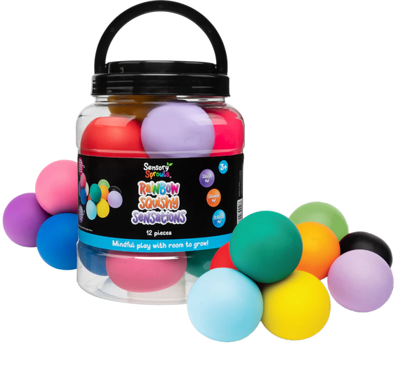 Rainbow Squishy Sensations Jar