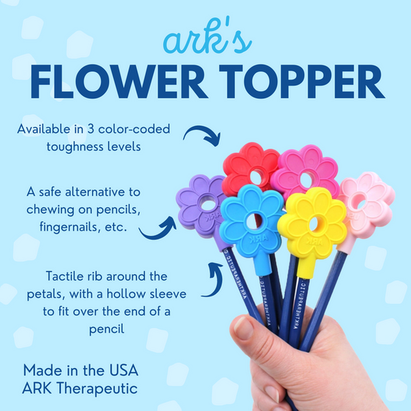 ARK's Flower Chewable Pencil Topper