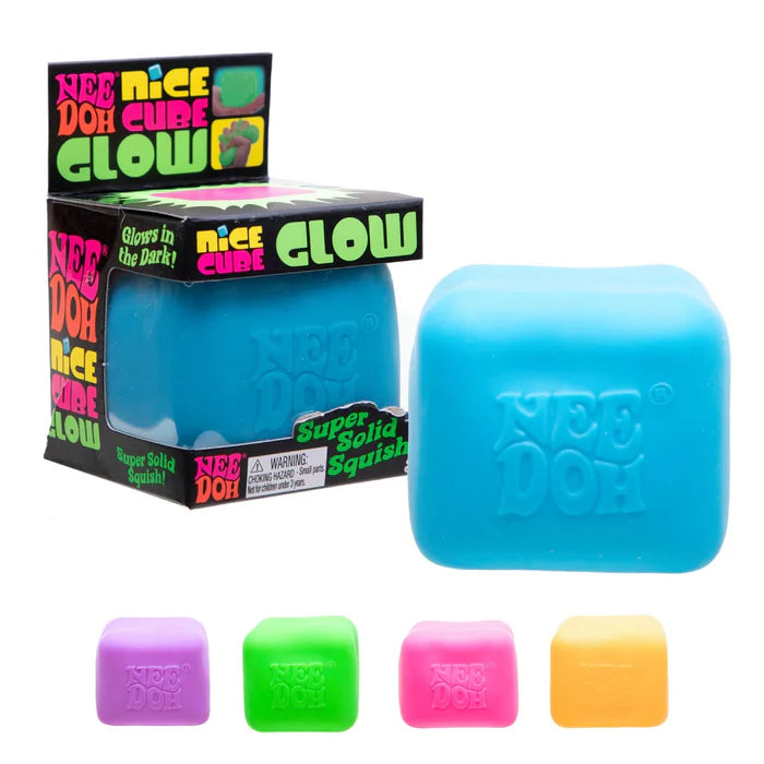 Glow in the Dark Nice Cube Nee Doh