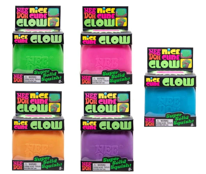 Glow in the Dark Nice Cube Nee Doh