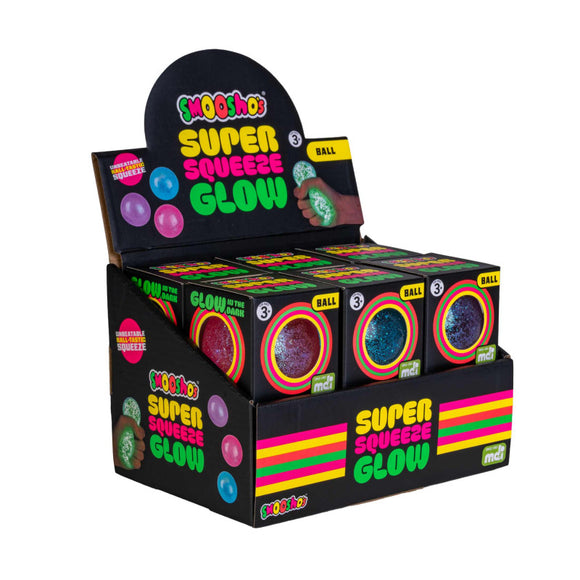 Smoosho's Super Squeeze Glow in the Dark Ball