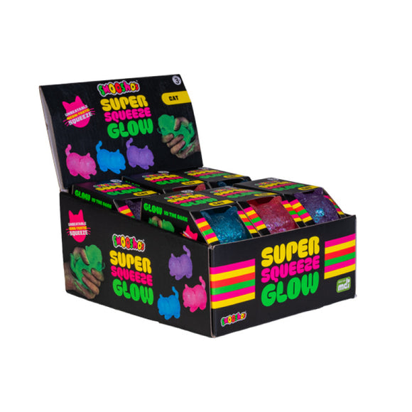 Smoosho's Super Squeeze Glow-in-the-dark Cat