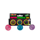 Smoosho's Super Squeeze Glow in the Dark Mini Balls Set of 3-1