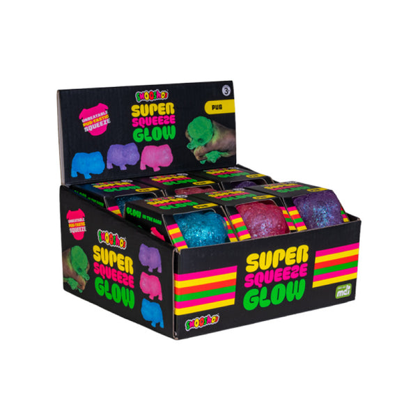 Smoosho's Super Squeeze Glow-in-the-dark Pug